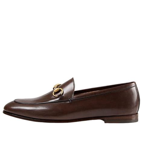 gucci 404069|Gucci Jordaan Loafer Brown Leather .